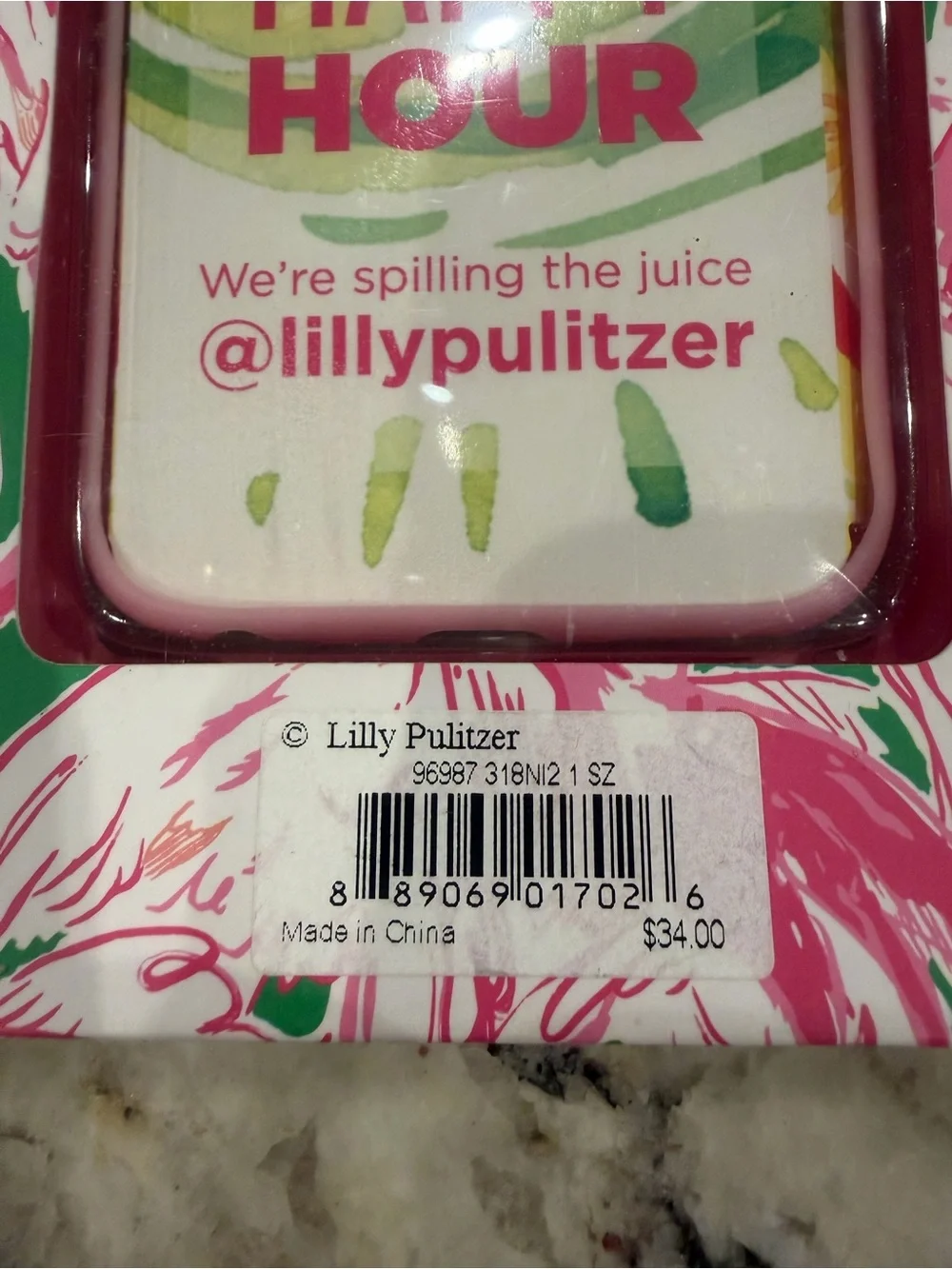 Lilly Pulitzer Pink Colony iPhone 6 Case